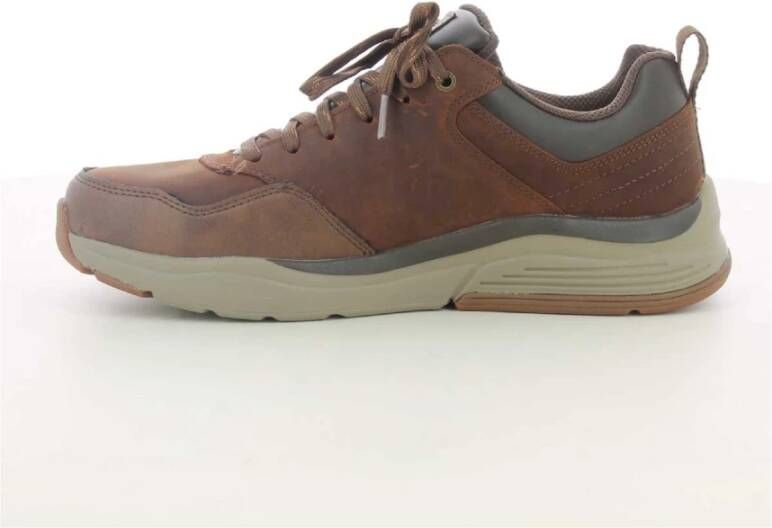 Skechers Herenschoenen Cognac Hombre Bruin Heren