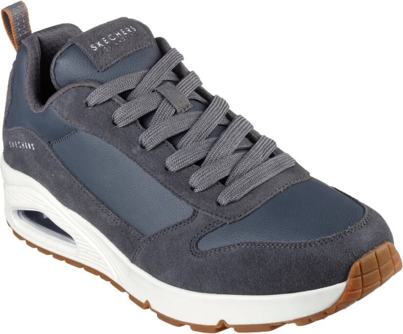 Skechers Hoogwaardige Sneakers met Luchtgekoeld Comfort Blue Heren