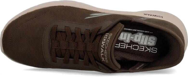 Skechers Innovatieve Sneaker Collectie Brown Heren