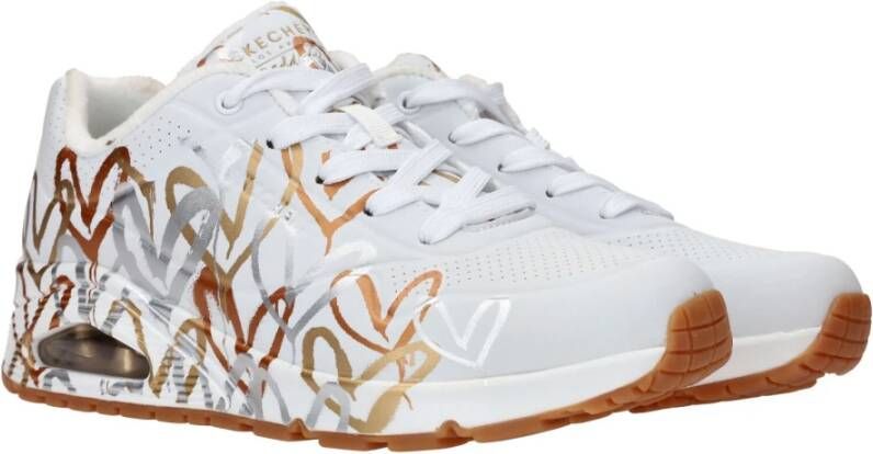 Skechers JGoldcrown Uno Metallic Sneakers Multicolor Dames