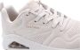 Skechers Air Uno Sportieve Sneakers Offwhite Beige Dames - Thumbnail 17