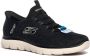 Skechers Key Pace Slip-On Sneakers Zwart Black Heren - Thumbnail 3