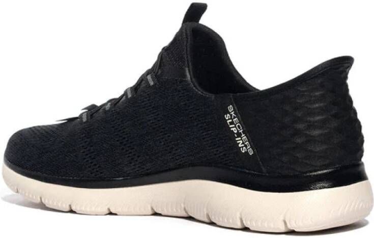 Skechers Key Pace Slip-On Sneakers Zwart Black Heren