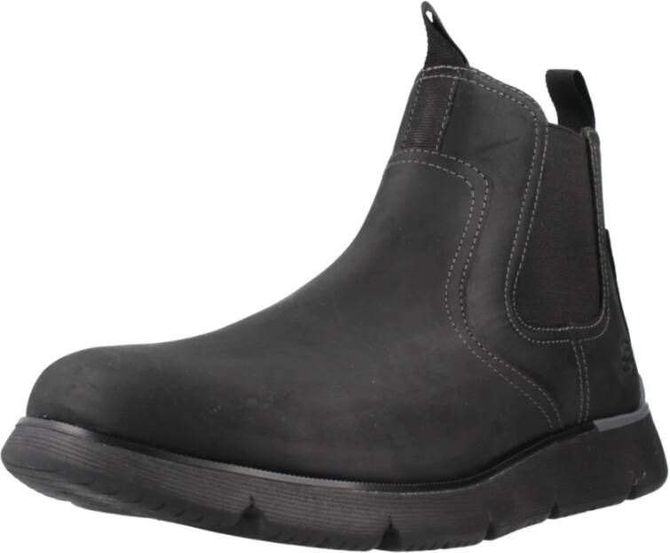 Skechers Klassieke Chelsea Boots Augustino Paulo Black Heren