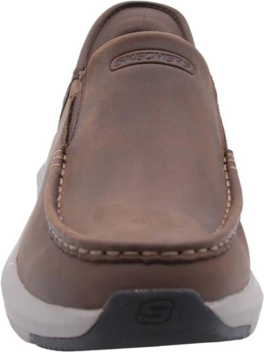 Skechers Klassieke Mocassin Schoenen Brown Heren