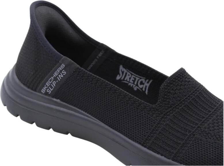 Skechers Klassieke Mocassin Schoenen voor Heren Black Dames