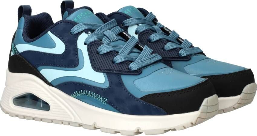 Skechers Kleurexplosie Sneaker Blauwtinten Blue Dames