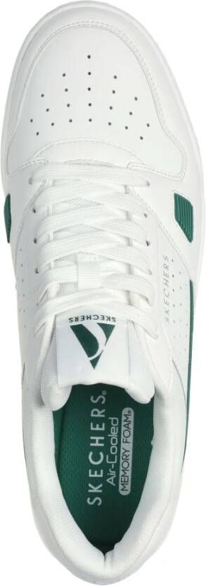 Skechers Koopa Tiebreak LOW Sneakers White Heren