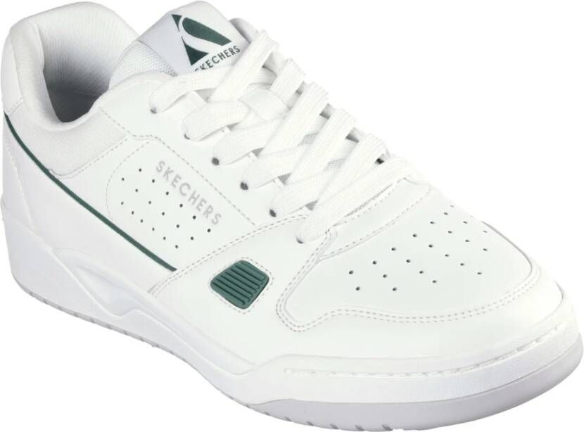 Skechers Koopa Tiebreak LOW Sneakers White Heren