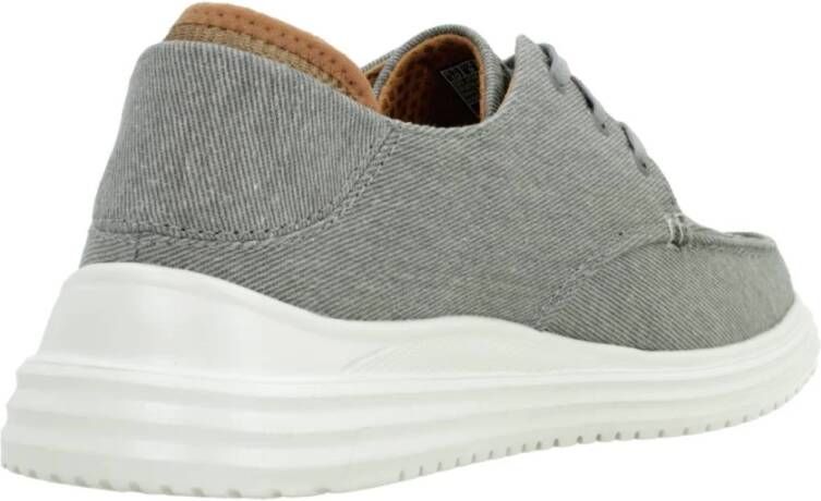 Skechers Lage Profiel Veterschoenen voor Heren Beige Heren - Foto 10