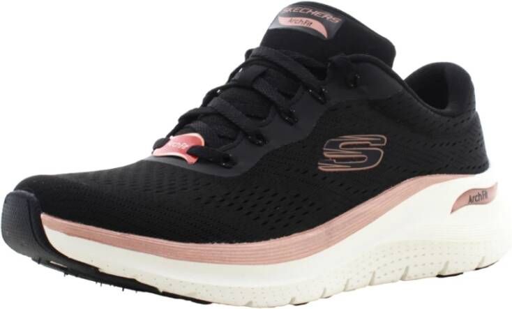 Skechers Lage Damessneakers Black Dames