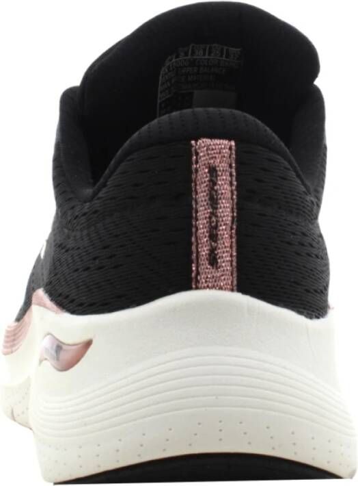 Skechers Lage Damessneakers Black Dames