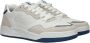 Skechers Lage Lifestyle Veterschoen met Blauwe Accenten White Heren - Thumbnail 7