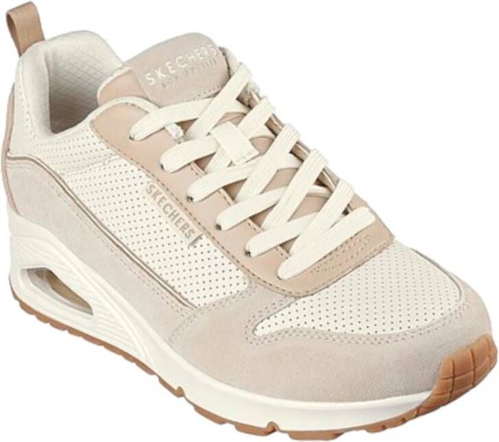 Skechers Lage Sneakers Beige Dames