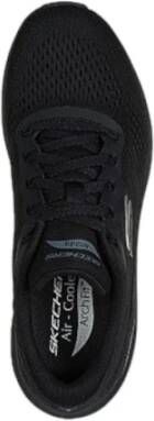 Skechers Lage Sneakers Black Dames