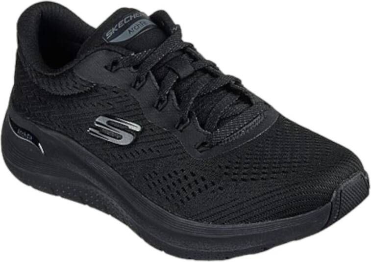 Skechers Lage Sneakers Black Dames