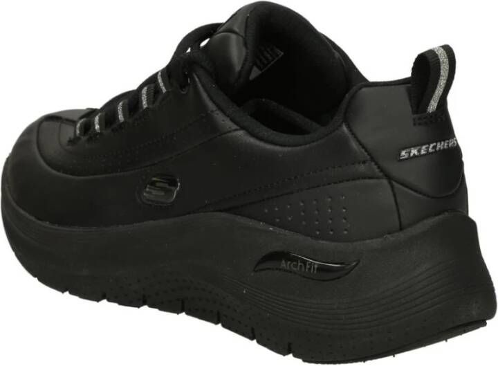 Skechers Lage Sneakers Black Dames