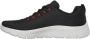 Skechers Lage Sneakers Black Heren - Thumbnail 2