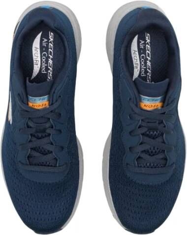 Skechers Lage Sneakers Blue Heren