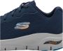 Skechers Lage Sneakers Blue Heren - Thumbnail 5