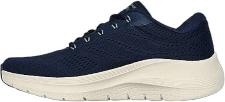 Skechers Lage Sneakers Blue Heren