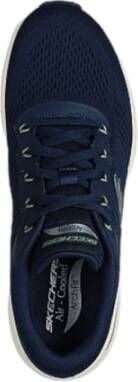 Skechers Lage Sneakers Blue Heren