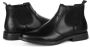 Skechers Leren Herenschoenen Elegante Comfort Black Heren - Thumbnail 3