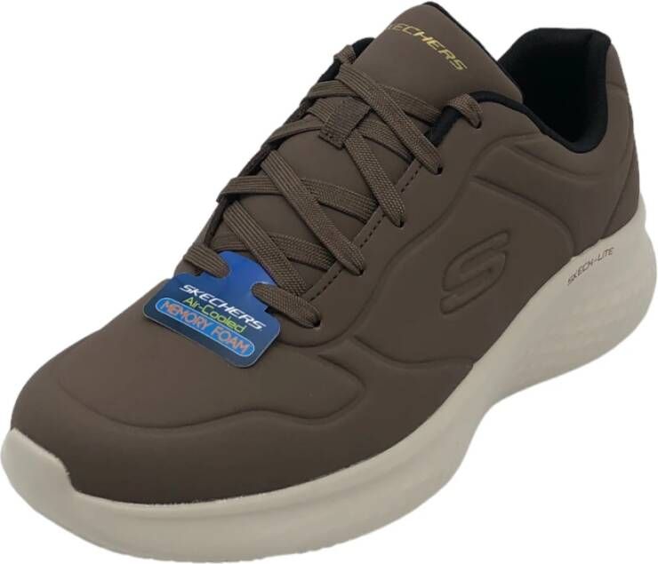 Skechers Lichtgewicht Pro Sneakers Brown Heren