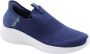 Skechers Ultra Flex 3.0 Smooth Step 149709-NVY Vrouwen Marineblauw Sneakers Sportschoenen - Thumbnail 86