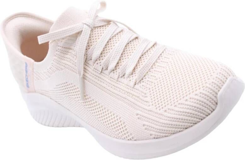 Skechers Stijlvolle Loterbol Sneaker voor vrouwen Beige Dames