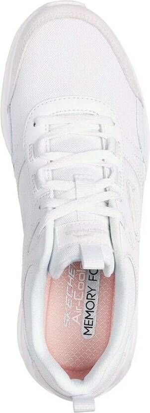 Skechers Luchtrechtbank Sneakers White Dames