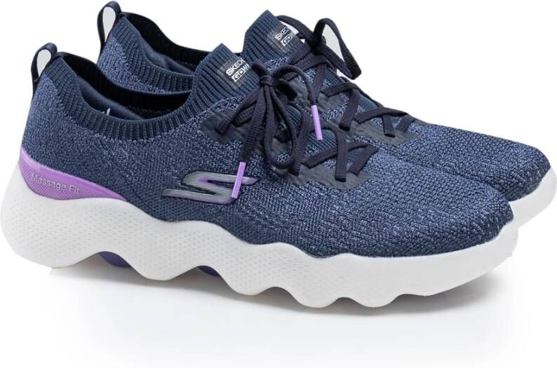 Skechers Massage Fit Damessneakers Blue Dames