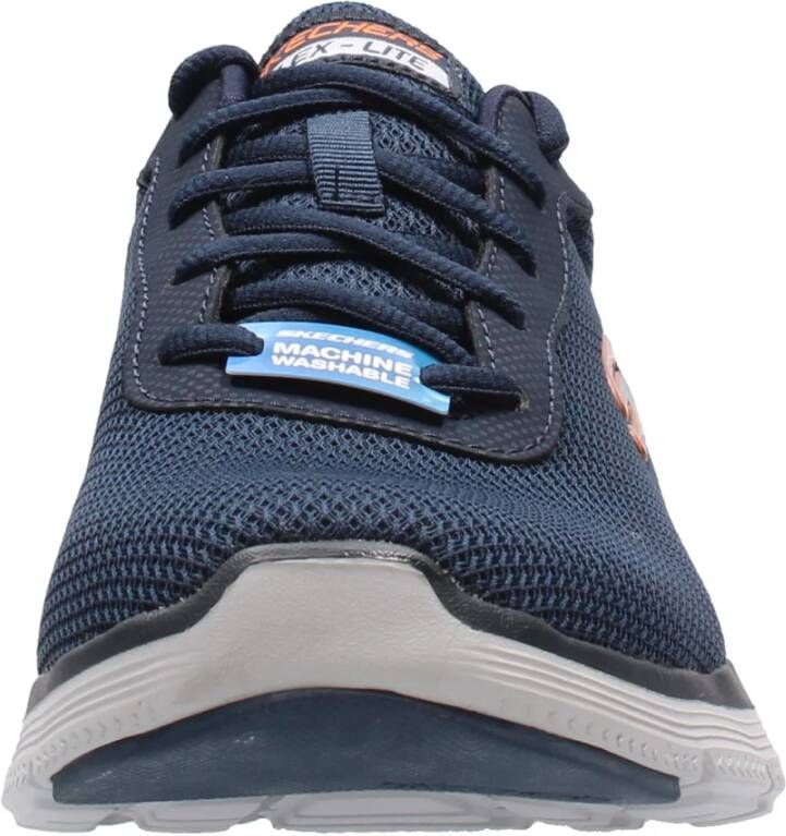 Skechers Master Plan Training Sneaker Blue Heren