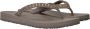 Skechers Meditation Butterfly Garden VEGAN Slipper Vrouwen Taupe - Thumbnail 7