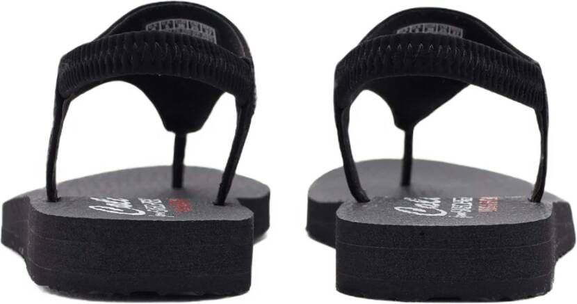 Skechers Meditation Rockstar Sandals Black Dames