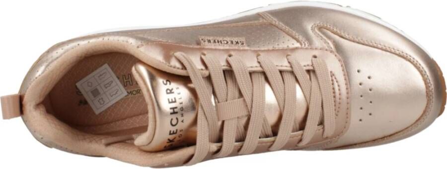 Skechers Metallic Sneakers voor een stijlvolle look Pink Dames