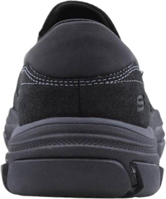 Skechers Joel Sneakers Stijlvol en Comfortabel Zwart Heren