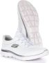 Skechers Mode Sneakers Wit Zilver Vrouwen White Dames - Thumbnail 4