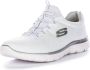 Skechers Mode Sneakers Wit Zilver Vrouwen White Dames - Thumbnail 5