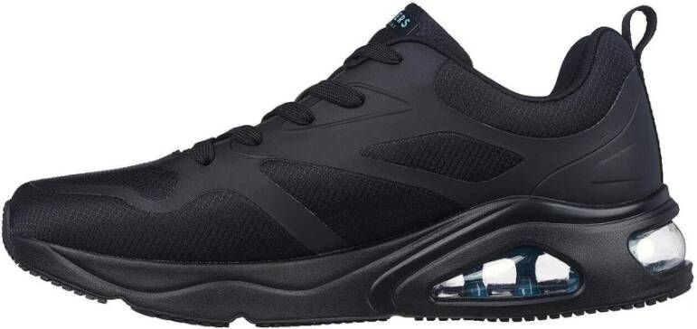 Skechers Moderne herensneakers met Air-Cooled Memory Foam Black Heren