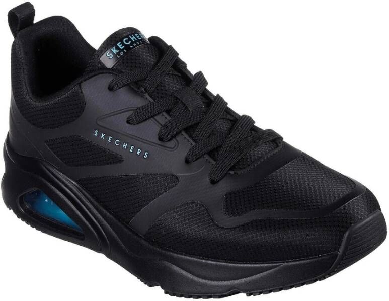 Skechers Moderne herensneakers met Air-Cooled Memory Foam Black Heren