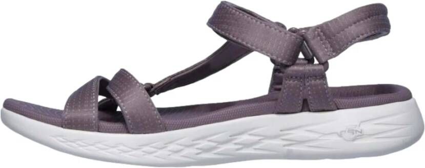 Skechers On-The-Go 600 Brilliant Sandals Purple Dames