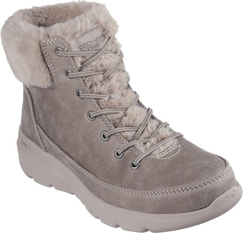 Skechers On-the-GO Glacial Ultra Laarzen Beige Dames