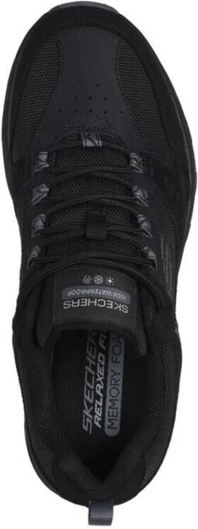 Skechers Outdoor Mesh Sneaker Black Heren