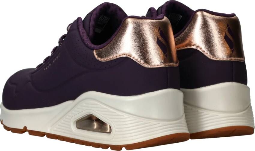 Skechers Paarse Shimmer Sneaker voor Dames Purple Dames