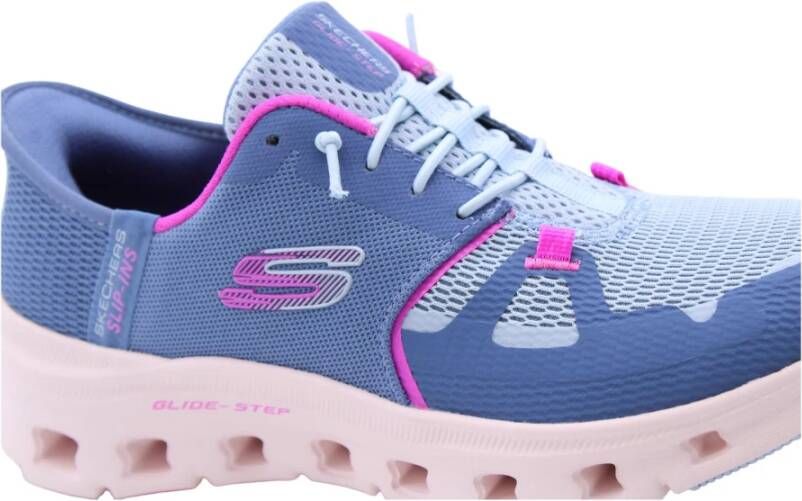 Skechers Pina Sneaker Blue Dames