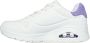 Skechers Stijlvolle Uno Sneakers voor Vrouwen White Dames - Thumbnail 34