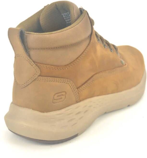 Skechers Premium Cognacfles voor Kenners Brown Heren