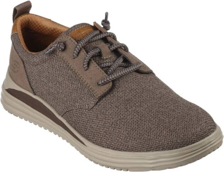 Skechers Proven Gladwin Sportschoenen Brown Heren