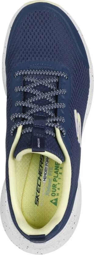 Skechers Relaxed Fit: Edgeride Gladde reis sneakers Blue Dames